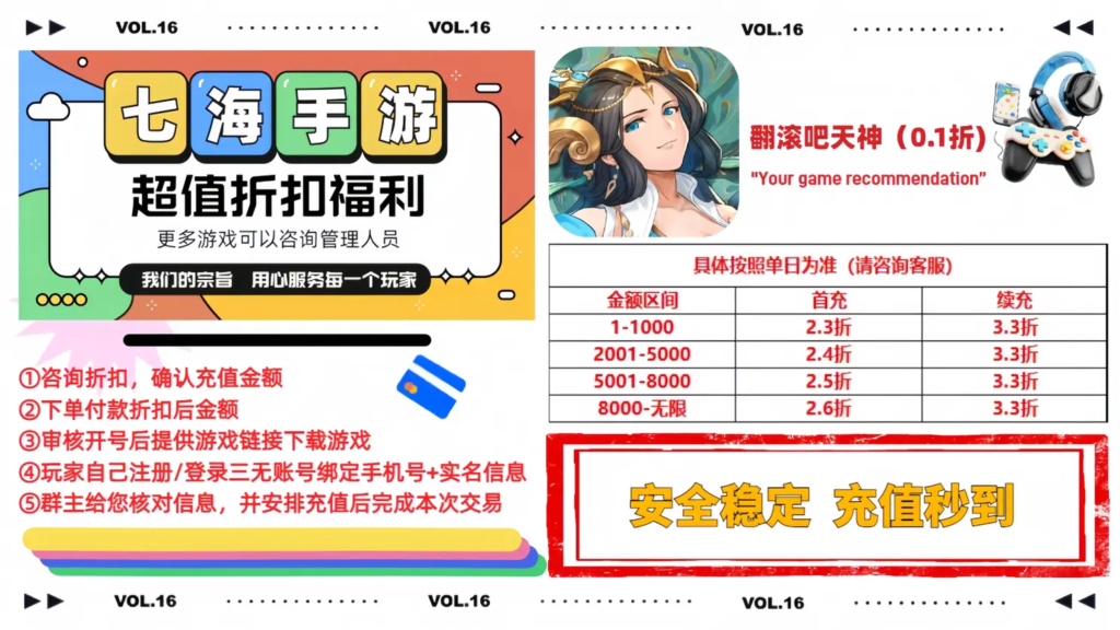 图片[2]七海手游翻滚吧天神-代充-0.1七海手游七海手游