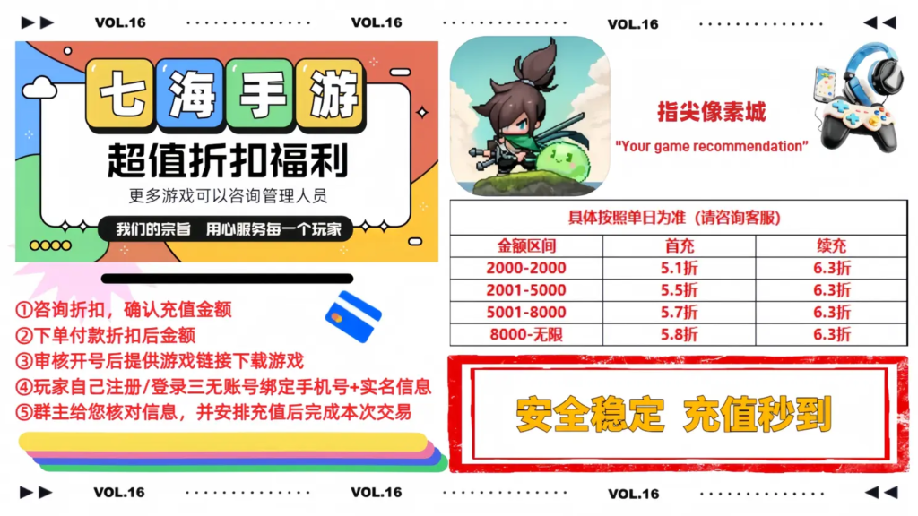 图片[3]七海手游指尖像素城代充七海手游七海手游